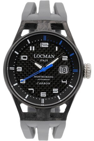Locman Montecristo Carbon 0544C09S-CBCBWHSA